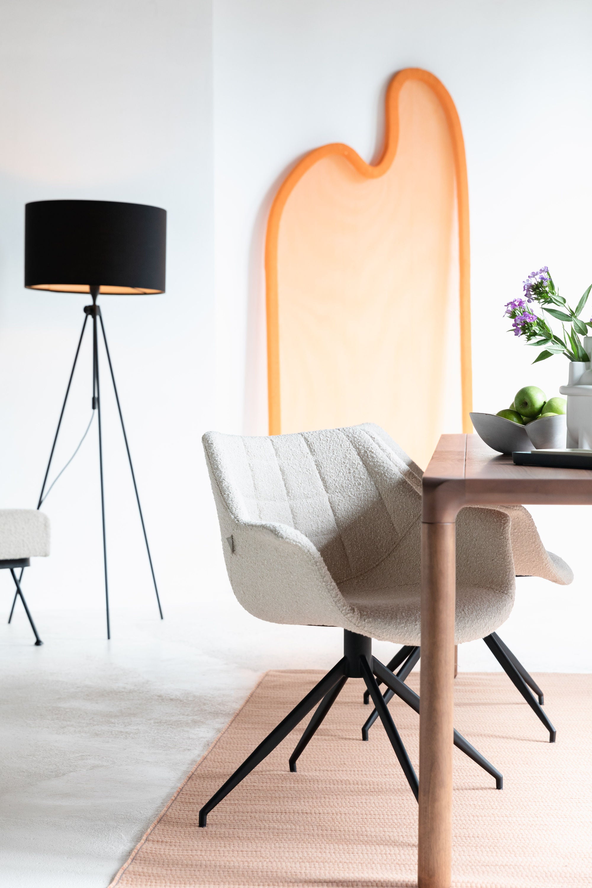 Zuiver Lesley Black Floor Lamp